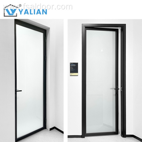Aluminum Glass Casement Door Exterior Swing Door